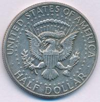 Amerikai Egyesült Államok 1964. 1/2$ Ag "Kennedy" T:XF patina 
USA 1964. 1/2 Dollar Ag &q...