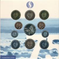 Belgium 1998. 50c - 50Fr (10xklf, 5x vallon, 5x flamand) forgalmi sor + "A Sabena belga légitár...