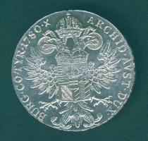 Ausztria 1780. SF Thaler Ag "Mária Terézia" újveret T:1/2