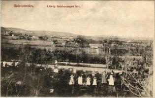 1922 Balatonarács (Balatonfüred), Látkép Balatoncsopak (Csopak) felé (EK)