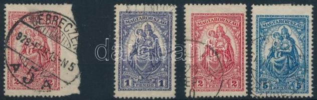 1926 Keskeny Madonna sor + 2P jobb oldalon fogazatlan