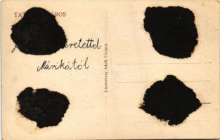 Tata-Tóváros, Tatatóváros; Angol kerti török fürdő (ragasztónyomok / gluemarks)