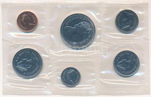 Kanada 1987. 1c - 1$ (6xklf) forgalmi sor fólia tokban, tájékoztatólappal, borítékban T:UNC 
Canada...
