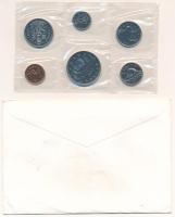 Kanada 1987. 1c - 1$ (6xklf) forgalmi sor fólia tokban, tájékoztatólappal, borítékban T:UNC 
Canada...