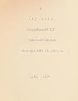 Phylaxia Szérumtermelő Rt. laboratóriumainak összegyűjtött közleményei. 1933-1934. Különlenyomatok gyűjteménye különböző szaklapokból, pl. Állatorvosi Lapok, Népegészségügy, stb. Egészvászon kötés, kopottas állapotban.