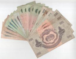 1944. 1P - 100P "A Vöröshadsereg Parancsnoksága" (21x) T:F,VG