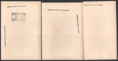 cca 1930 Hilde Brinckmann-Schröder (1891-1974) német fotóművész felvételei egy táncművészről, 5 db p...