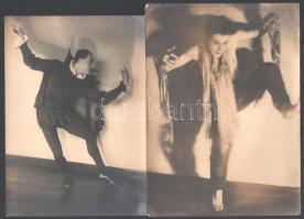 cca 1930 Hilde Brinckmann-Schröder (1891-1974) német fotóművész felvételei egy táncművészről, 5 db p...