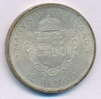 1935. 2P Ag "Rákóczi" T:AU kis patina
 Adamo P7.2
