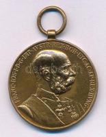 1898. "Jubileumi Emlékérem a Fegyveres Erő Számára / Signum memoriae (AVSTR)" bronz kitüntetés mellszalag nélkül T:AU Hungary 1898. "Commemorative Jubilee Medal for the Armed Forces" bronze decoration without ribbon C:AU NMK 249.