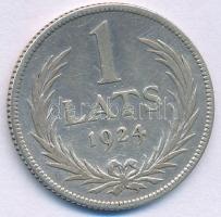 Lettország 1924. 1L Ag T:XF,VF 
Latvia 1924. 1 Lats Ag C:XF,VF 
Krause KM#7