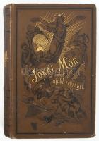 Jókai Mór: A három márványfej. Regény, kritikával elegy. I-III. köt. [Egy kötetben.] Jókai Mór Ujabb Regényei. Bp., 1887, Révai. Kiadói aranyozott, festett egészvászon-kötés., kissé kopott borítóval, az I. kötet egy lapját (211/212) a II. kötet 12-13. oldalai közé kötötték be.