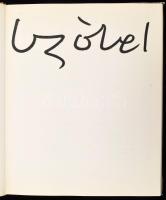 Philipp Clarisse: Czóbel. Bp., 1973, Corvina. Beragasztott újságkivágáson Czóbel és Kratochwill Mimi...