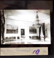 cca 1930 Budapest, a Budavári Palota belső tereit (társalgó, kis táncterem, Szent István-terem, Zita...