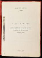 Vajda Mihály: A kelet-európai rendszer válsága és a magyar értelmiség. Politikai esszék. Bp., 1983. Alternatív könyvek. 328p. Szamizdat kiadás.