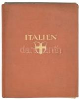 Kurt Hielscher: Italien. Baukunst und Landschaft. Geleitwort von Wilhelm von Bode. Berlin,én,Ernst Wasmuth, XIII+1 p.+304 (fekete-fehér fotók) t. Gazdag fekete-fehér képanyaggal. Kiadói egészvászon mappa, foltos lapokkal, a mappán sérülésekkel, hiányokkal (165-172, 211-212, 221-222.)