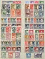 Bosznia Hercegovina és K.u.k. Feldpost főleg falcos gyűjtemények teljes sorokkal, jobbakkal 8 oldala...