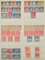 Bosznia Hercegovina és K.u.k. Feldpost főleg falcos gyűjtemények teljes sorokkal, jobbakkal 8 oldala...