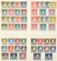 Bosznia Hercegovina és K.u.k. Feldpost főleg falcos gyűjtemények teljes sorokkal, jobbakkal 8 oldala...