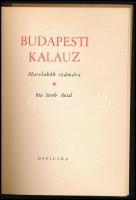 Szerb Antal: Budapesti kalauz Marslakók számára. Kolozsváry Sándor rajzaival. Budapest 1935 Löbl Dávid és Fia 30 + [1]p. Első kiadás. Kiadói félvászon kötésben, gerincén aranyozott felirattal, papírborító nélkül.