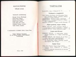 A létező kecske. Dialógusok a mozgástérről. Szerk.: Kende Péter. Magyar Füzetek 6. Párizs, 1980, Dia...