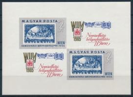 1965 WIPA vágott kisív (4.500)