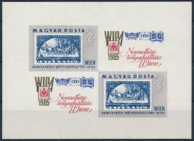 1965 WIPA vágott kisív (4.500)