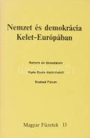 Nemzet és demokrácia Kelet-Európában. Szerk.: Kende Péter. Magyar Füzetek 13. Párizs, 1984, Dialogues Européens. 160p. Kiadói papírkötés