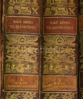 Nagy Képes Világtörténet. I-XII. köt. (Teljes). Szerk.: Marczali Henrik. Bp., [1891-1904], Franklin-...