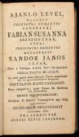 Mátyus István: Ó és Új Diaetetica, az az: Az életnek és egészségnek fenn-tartására és gyámolgatására...
