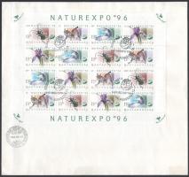 1996 NATUREXPO kisív FDC-n