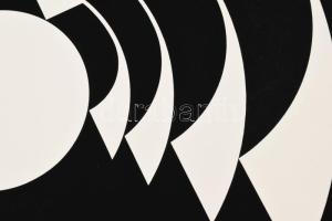 Kocsis Imre (1937-1991): Geometrikus kompozíció, 1972. Szitanyomat, karton. Jelzett. Számozott (13/4...