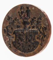 2 db nemesí címeres pecsétnyomó XVIII-XIX. sz