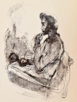 Martyn Ferenc (1899-1986): Petőfi olvasása közben. Bp., 1973, Képzőművészeti Alap Kiadóvállalata, 4 ...