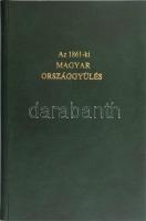 Az 1861-ki Magyar Országgyűlés két fölirata. Függelékül: Jelentése a nemzetiségi kérdés tárgyában kiküldött bizottmánynak. Pest, 1865. Lampel 1 lev+ 66 l. Modern műbőr kötésben