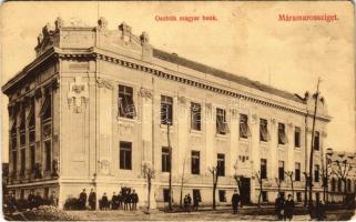 1912 Máramarossziget, Sighetu Marmatiei; Osztrák-Magyar Bank. Kaufmann Ábr. és Fiai kiadása / Austro-Hungarian Bank (EK)