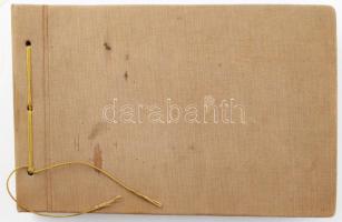 cca 1930 Tündérvásár Nagymagyarországért képsorozat 85 képpel. Berakóban