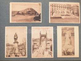 cca 1930 Tündérvásár Nagymagyarországért képsorozat 85 képpel. Berakóban