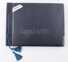 1939-1942 Erdélyi, budapesti, kárpátaljai utazás, bevonulás, katonai életképek. Nagyon érdekes, köze...