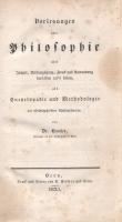 Troxler, (Ignaz Paul Vital): 
Vorlesungen über Philosophie über Inhalt, Bildungsgang, Zweck und Anw...