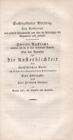 Troxler, (Ignaz Paul Vital): 
Vorlesungen über Philosophie über Inhalt, Bildungsgang, Zweck und Anw...