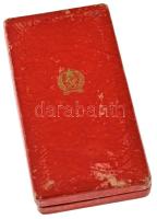 1949. "A Magyar Népköztársasági Érdemérem ezüst fokozata" ezüstözött, zománcozott bronz ki...