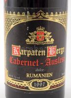 Karpaten Berge Cabernet, 1997, 11%, 0,75l, bontatlan