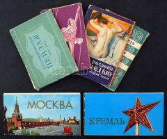 6 db MODERN orosz művészeti képeslap sorozat