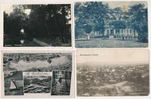 21 db RÉGI történelmi magyar város képeslap vegyes minőségben / 21 pre-1945 historical Hungarian town-view postcards in mixed quality