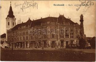 1930 Kecskemét, Katolikus egyház bérháza. Vasúti levelezőlapárusítás 470. (fl)