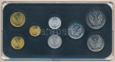 Görögország 1973. 10l-20D (8xklf) forgalmi sor műanyag tokban T:UNC
Greece 1973. 10 Lepta - 20 Drac...
