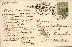 1906 Pöstyén, Nagypöstyén, Gross-Pöstyén, Piestany; Marktplatz / Vásártér, piac. Gipsz H. kiadása / ...