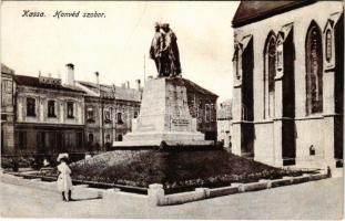 Kassa, Kosice; Honvéd szobor / Hungarian military monument