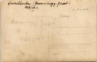 1929 Koronahegyifürdő, Koronahegyfürdő, Vöröskolostor-fürdő, Smerdzonka (Alsólehnic, Cerveny Klástor...